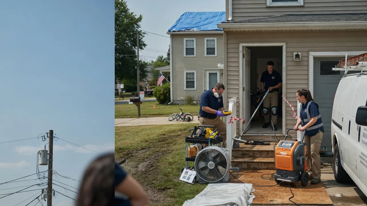 Water Damage Repair in Agar, SD near me